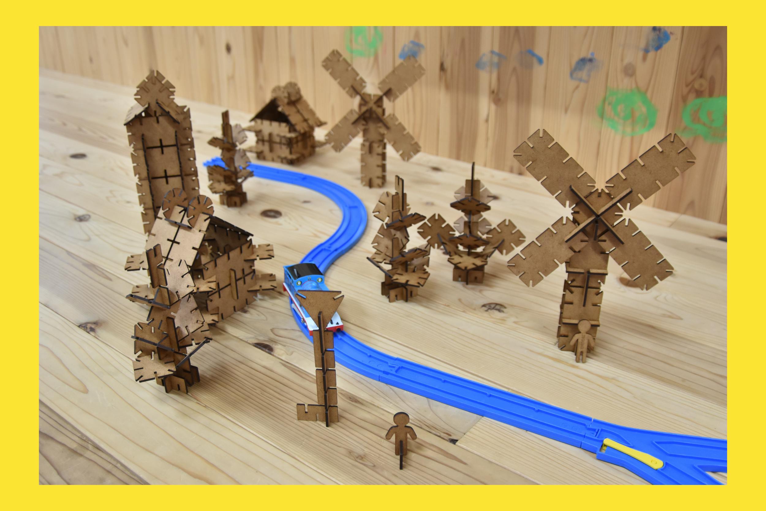 名大生が開発した木製組み立て知育玩具！テグミーを日本中に届けたい