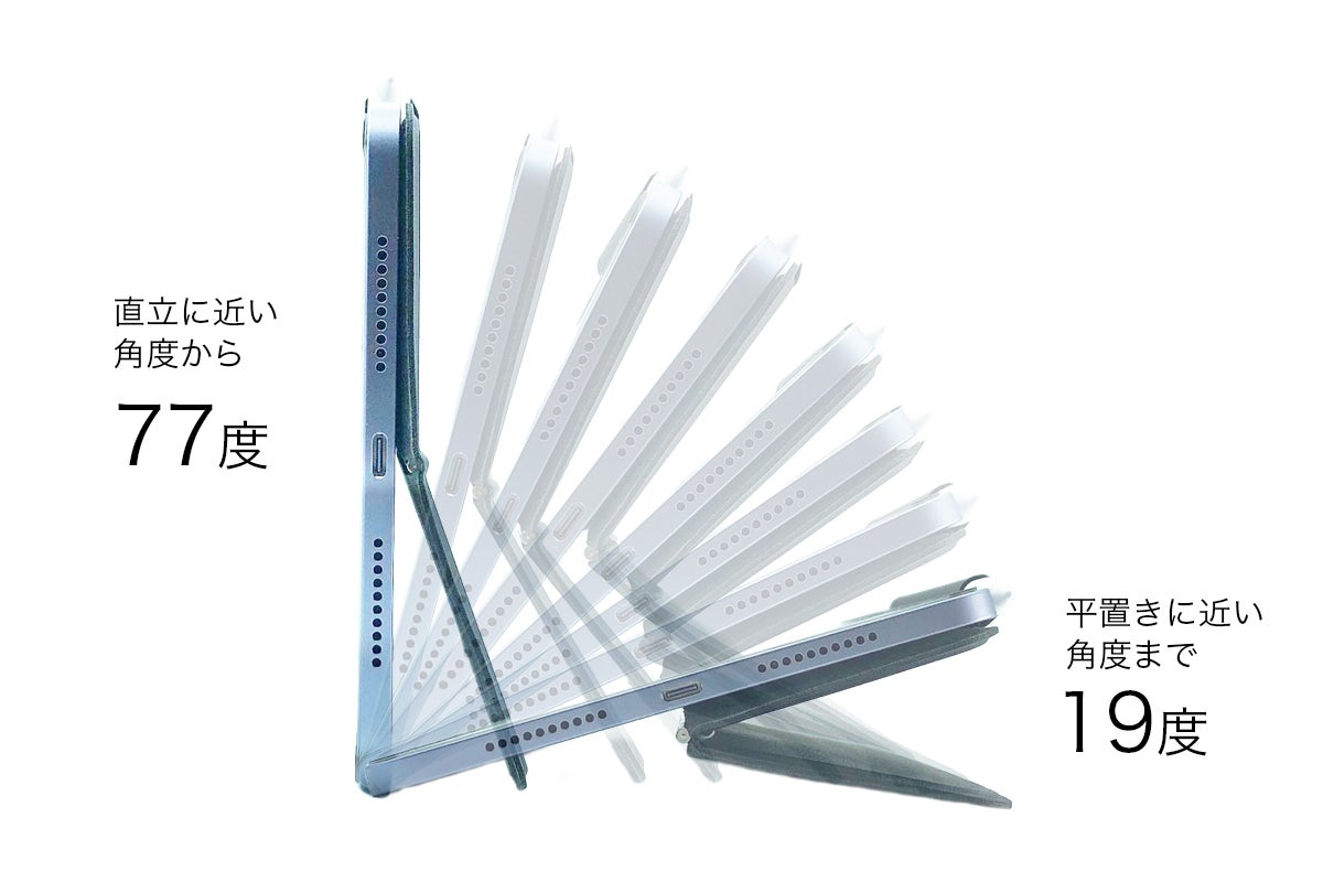 iPad mini 6やiPad Pro 11inchに最適な「無段階」スタンド - CAMPFIRE