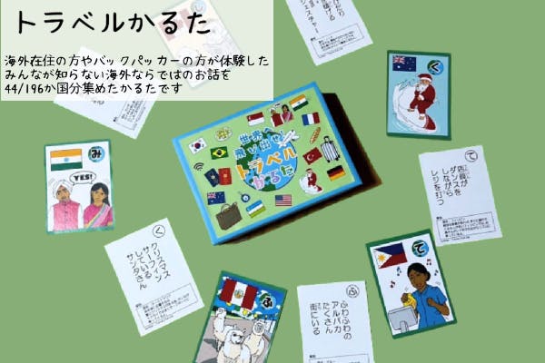 未体験の驚きが詰まった 子供から大人まで海外に興味が持てる かるた を作りたい Campfire キャンプファイヤー