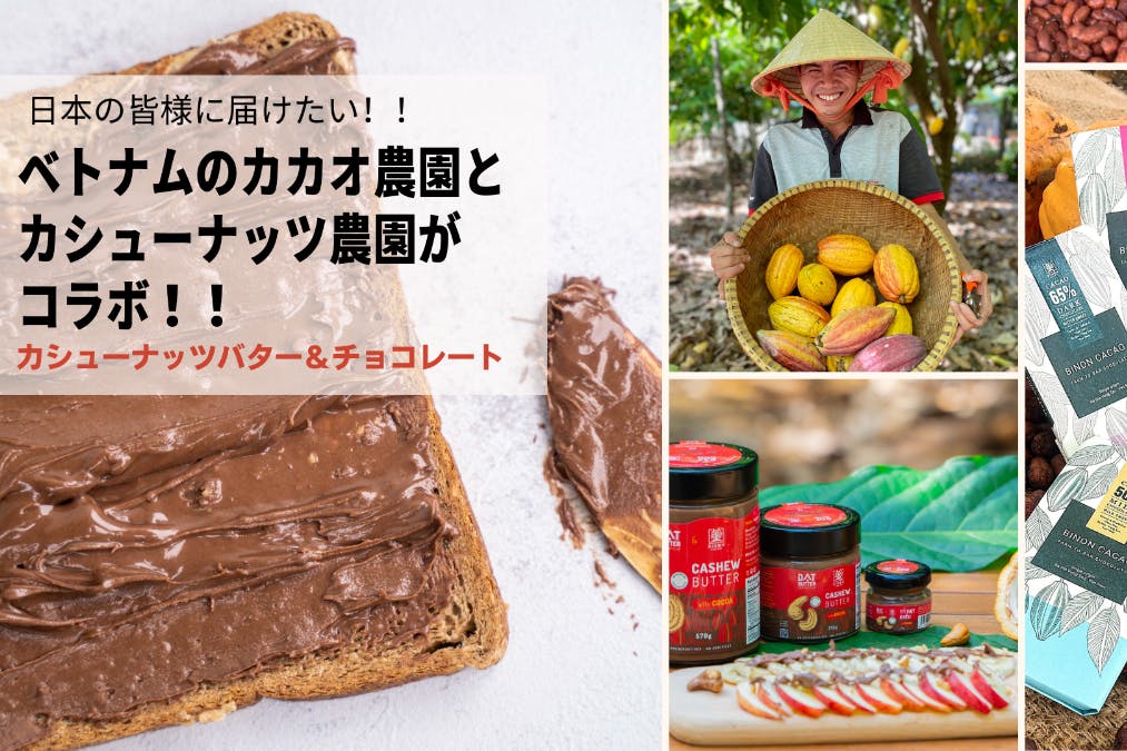 カシュー農園✕カカオ農園 inベトナム】フルーティ＆ナッティなチョコ