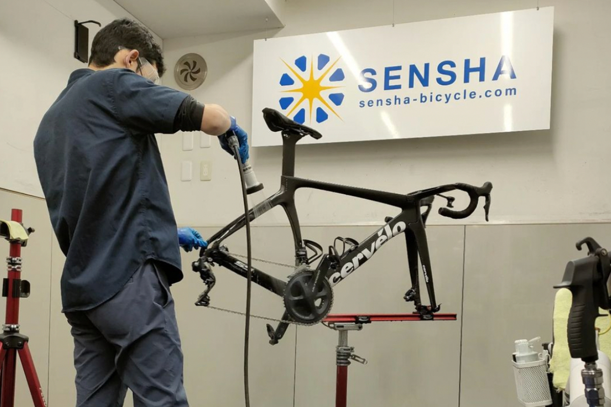 三輪自転車「洗車、コーティング済み」 目黒に自転車を新品のように綺麗する洗車、コーティング専門店を