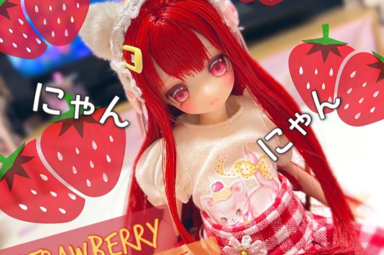 作家様カスタムブライス カスタムドール かわいい SweetCherry 人形-