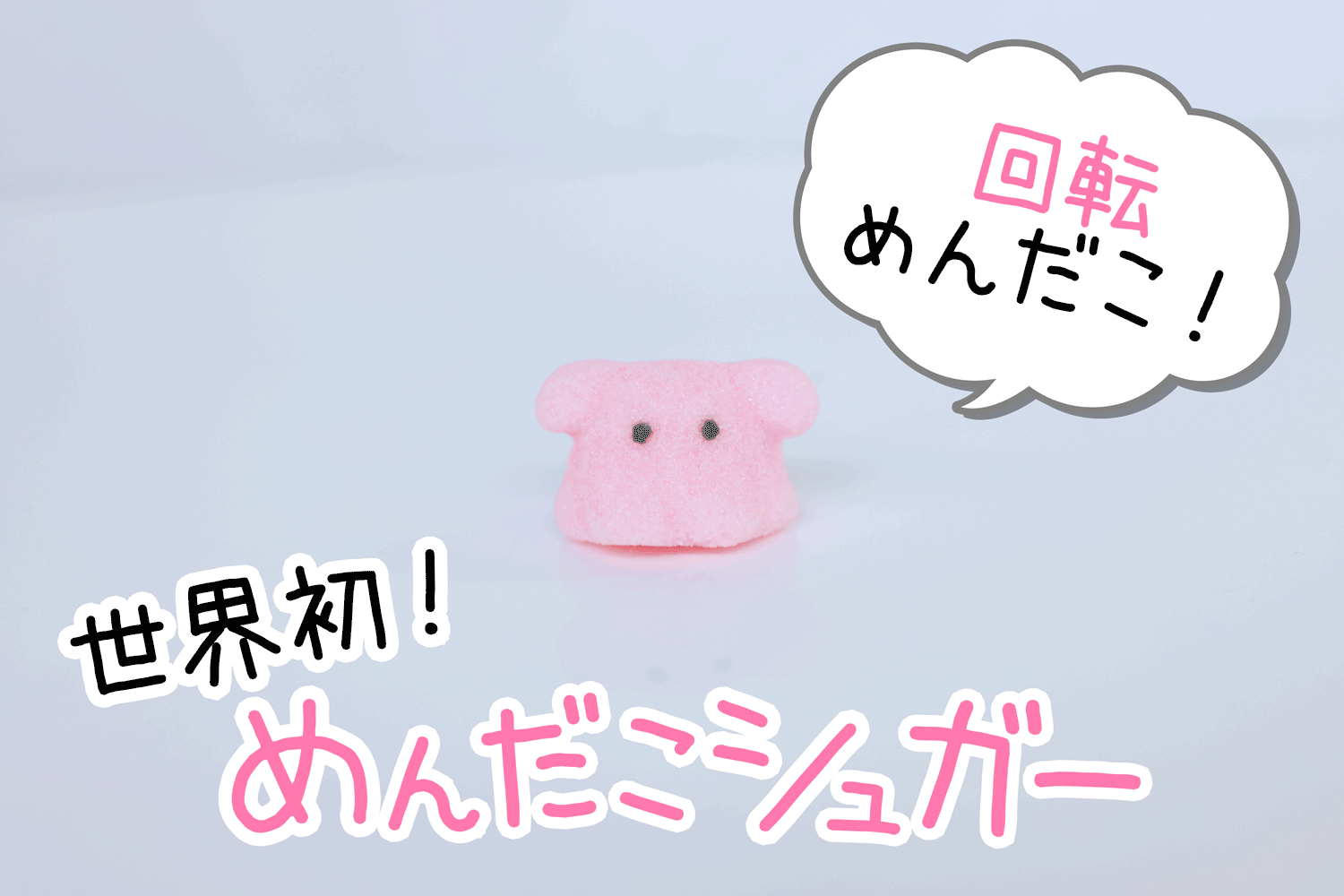 溶けるめんだこ めんだこシュガー商品化プロジェクト Campfire キャンプファイヤー