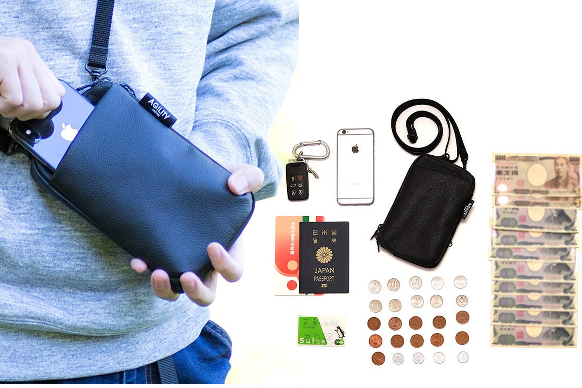 スマホ 鍵 財布 をひとまとめ 手ぶらミニバッグ パークポシェット撥水ver Campfire キャンプファイヤー スマホ 鍵 財布 をひとまとめ 手ぶらミニバッグ パークポシェット撥水ver Campfire キャンプファイヤー