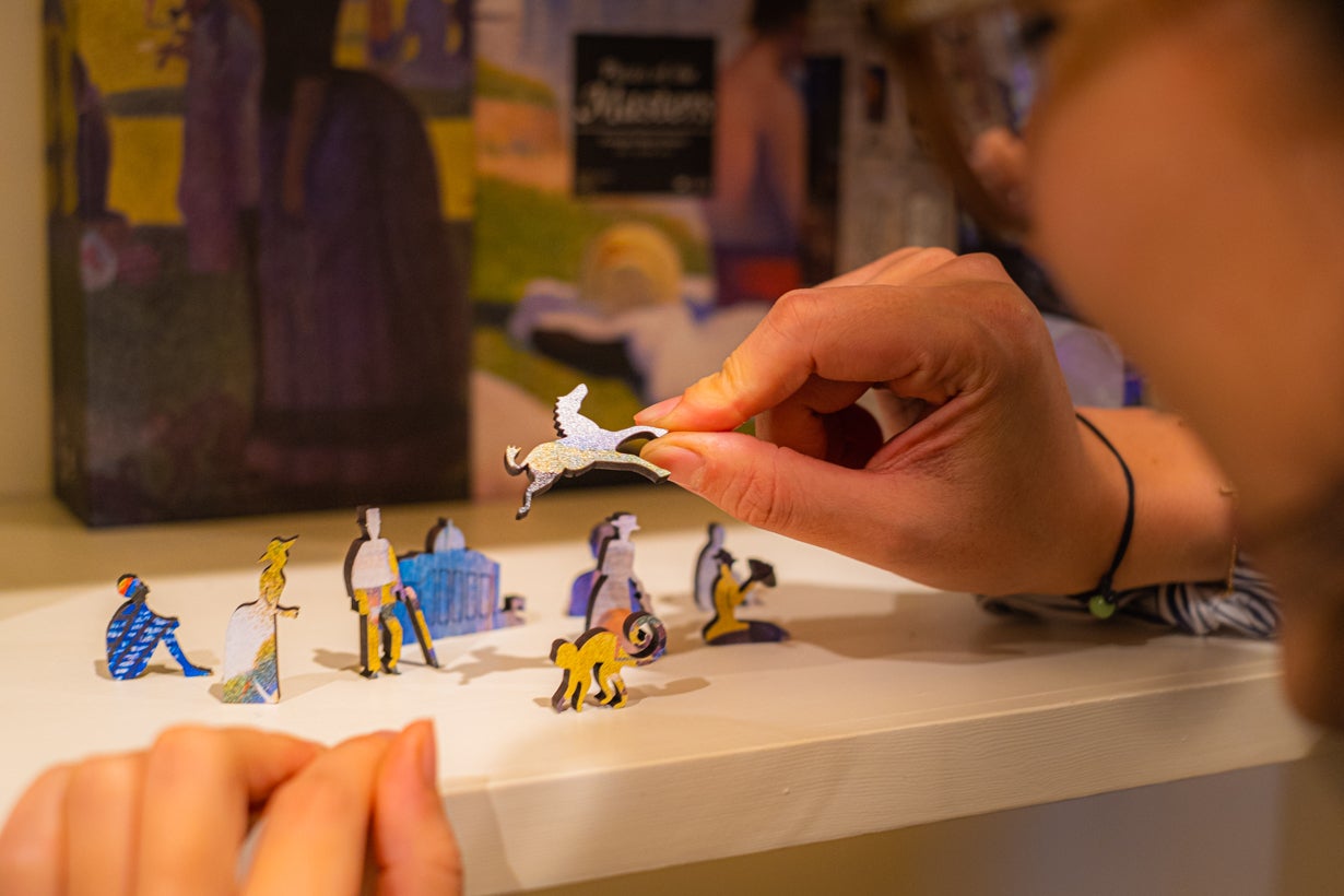 お家が美術館に！名作アートの両面ジグソーパズル、巨匠の破片