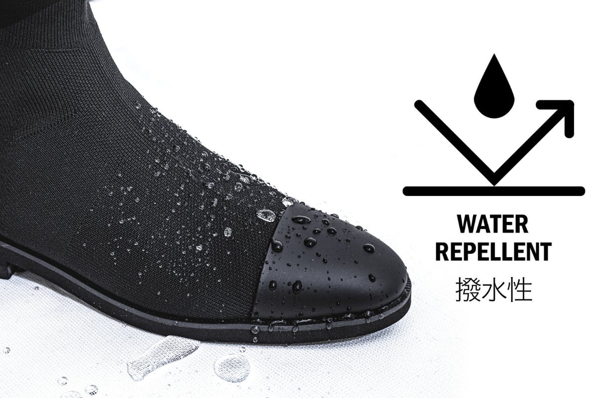 革新的ニット素材の雨対応ビジネスシューズとサイドゴアブーツ Campfire キャンプファイヤー 革新的ニット素材の雨対応ビジネスシューズとサイドゴアブーツ Campfire キャンプファイヤー