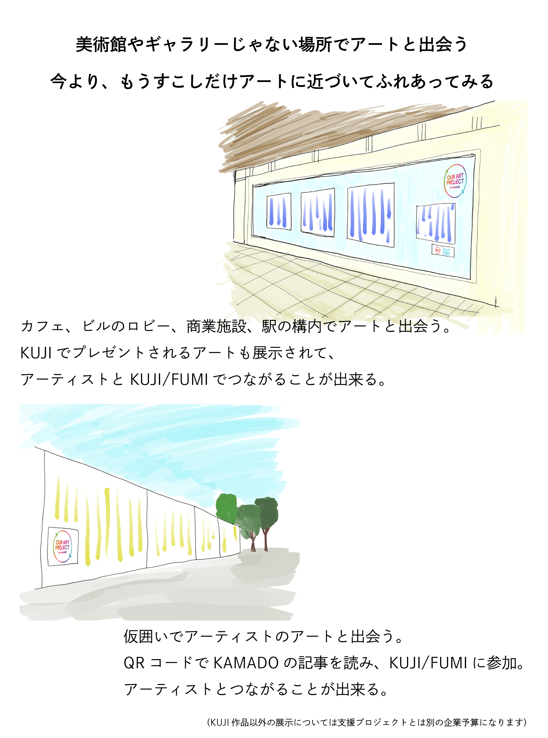 みんな Our で アートにふれる機会をつくっていくプロジェクト を広めたい Campfire キャンプファイヤー みんな Our で アートにふれる機会をつくっていくプロジェクト を広めたい Campfire キャンプファイヤー