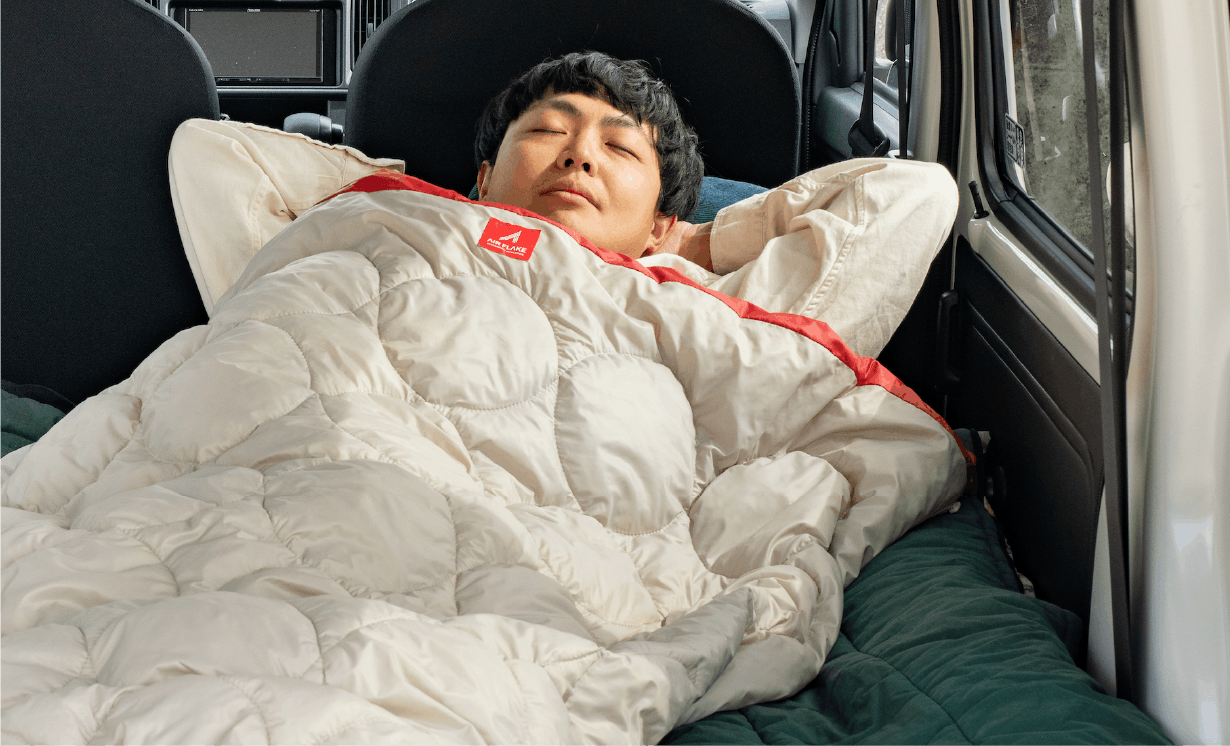 簡単便利な 車中泊シュラフ登場 Campfire キャンプファイヤー 簡単便利な 車中泊シュラフ登場 Campfire キャンプファイヤー