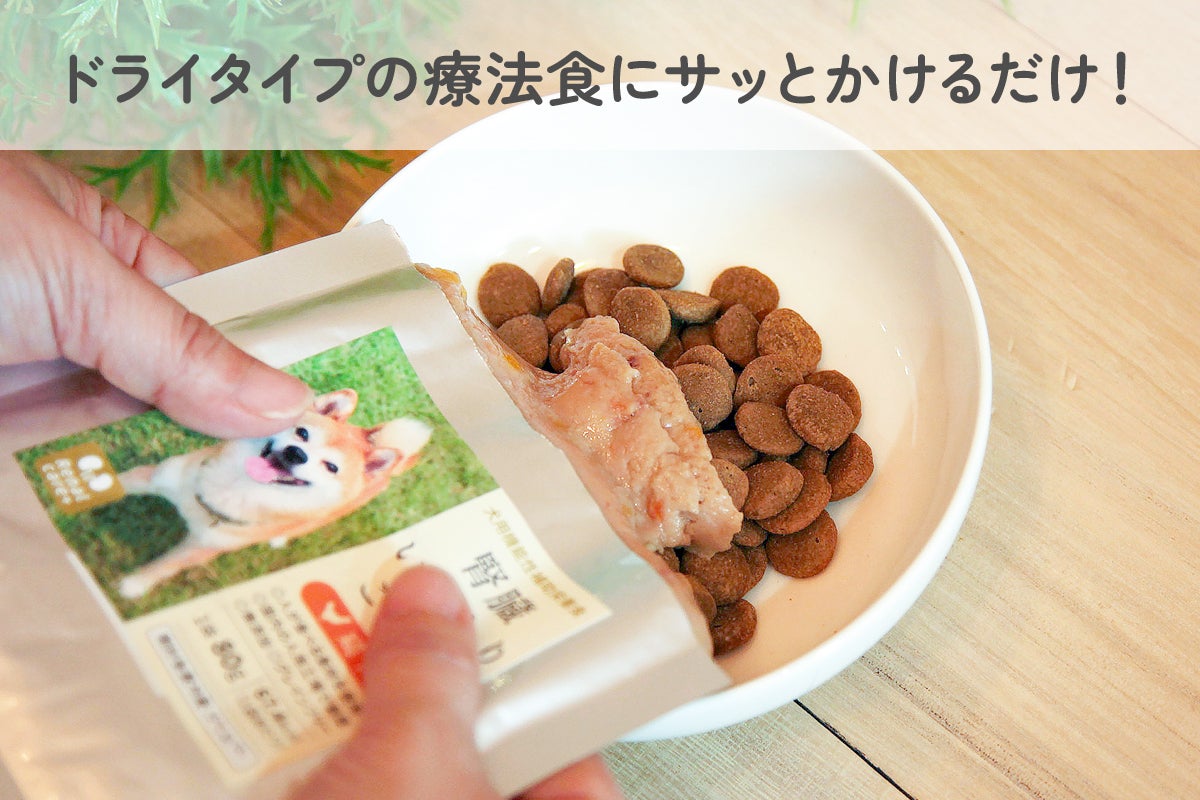 美味しい療法食をワンちゃんに！ 腎臓いたわりごはん【先行販売