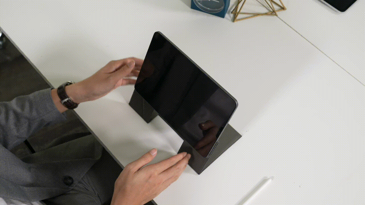 紫③ 【台湾で大人気】VATORA iPadケース【クラウドファンディング仕