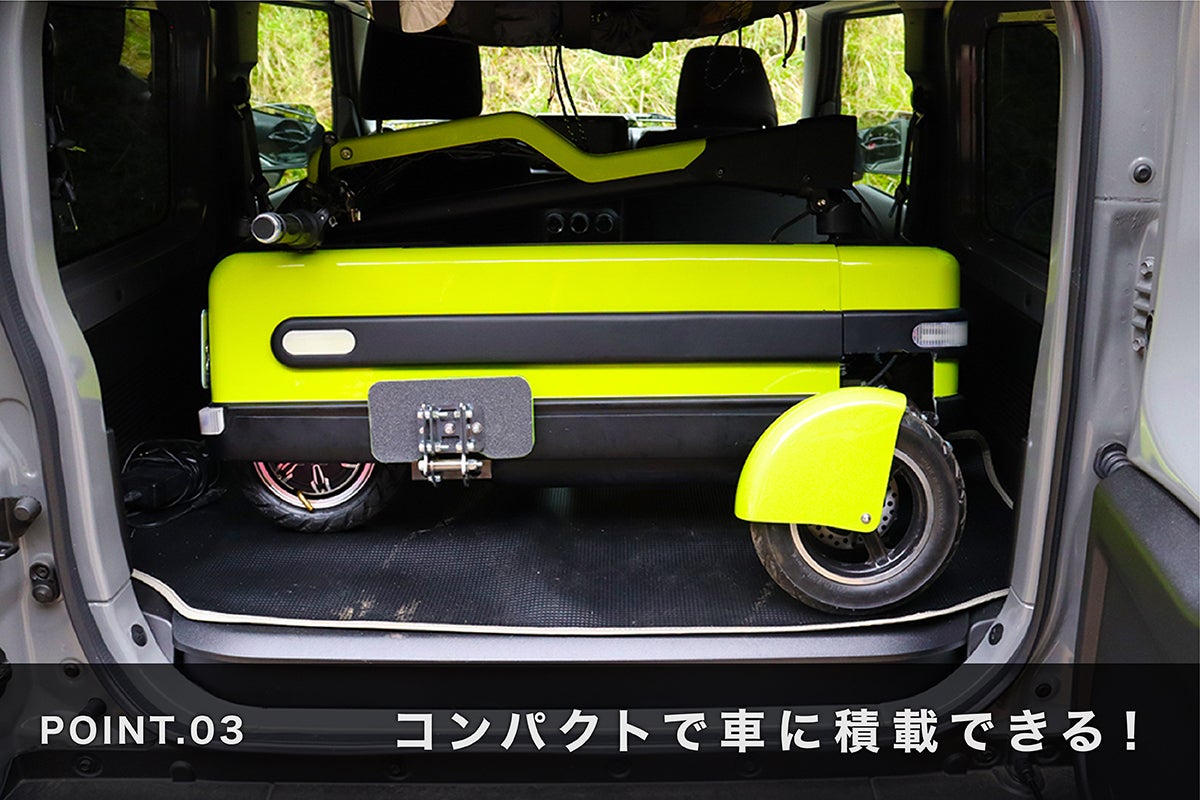 鈴鹿発！国産の立ち乗り電動パーソナルモビリティ PUFFIN（パフィン