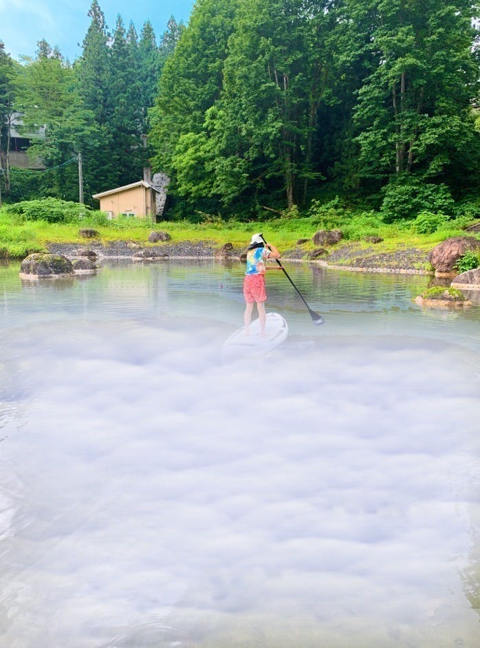 日本有数の米どころ！新潟県魚沼市にある大湯温泉でアートフェス「FLOU