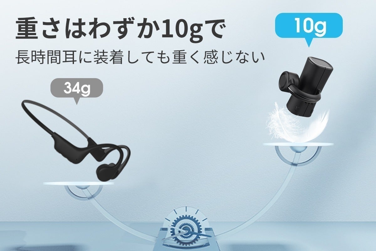 耳を塞ぐ必要がなく 骨伝導ワイヤレスイヤホンh01 Campfire キャンプファイヤー