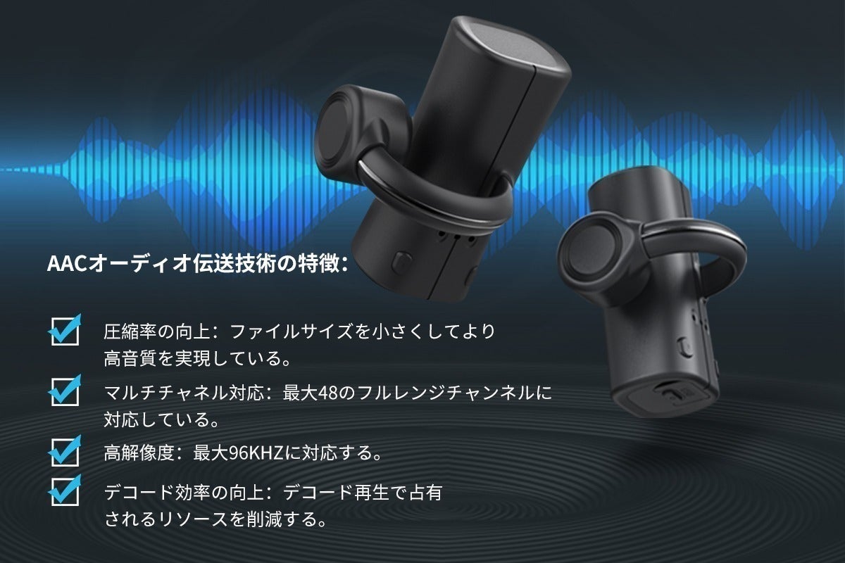 耳を塞ぐ必要がなく 骨伝導ワイヤレスイヤホンh01 Campfire キャンプファイヤー
