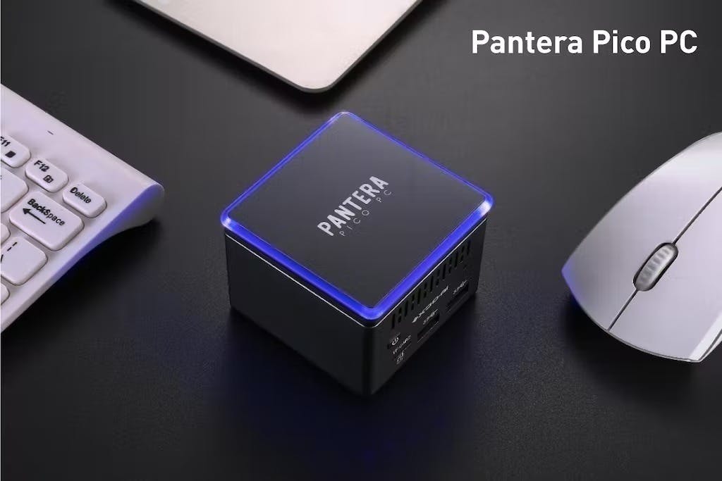 手のひらサイズのデスクトップ】ポケットに入る世界最小級PC Pantera