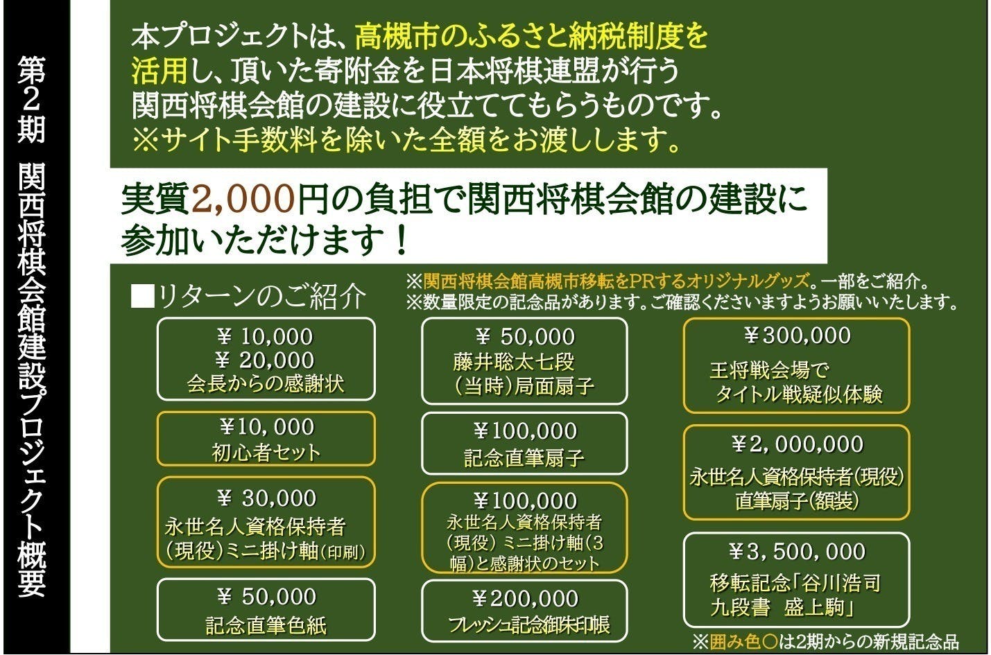 関西将棋会館建設プロジェクト！次の挑戦へ！新会館から新たな将棋の歴史をつなぐ - CAMPFIRE (キャンプファイヤー)