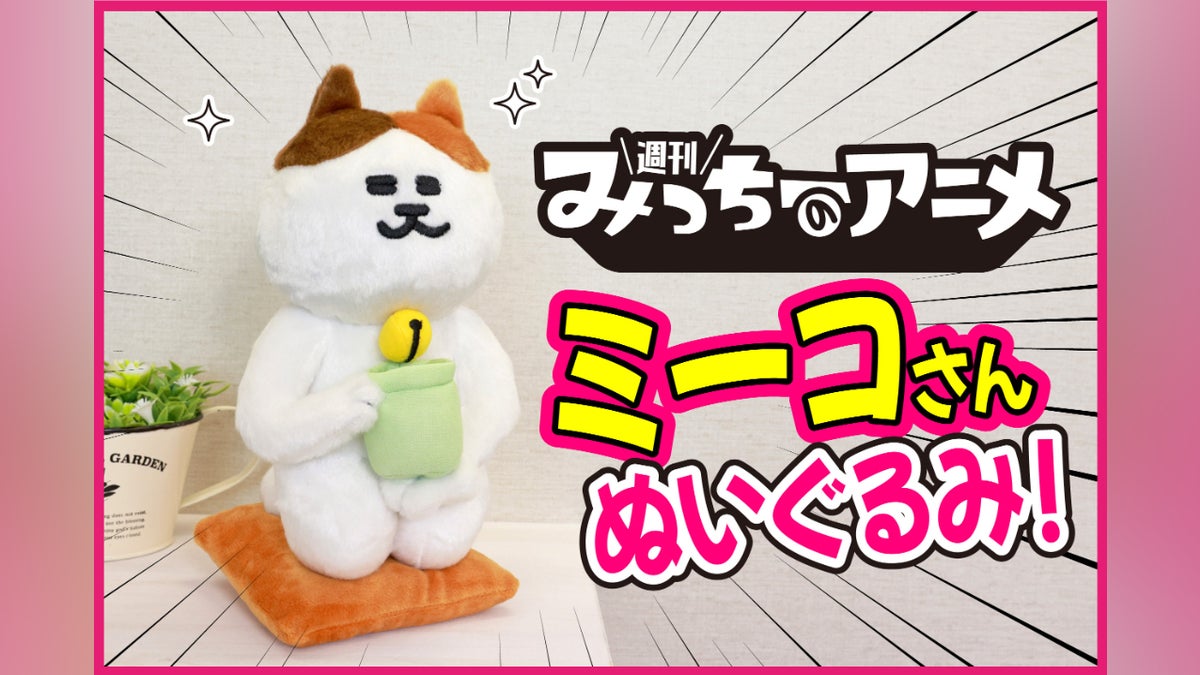 みっちーのアニメ「ミーコさん」ぬいぐるみ化プロジェクト みっちーのアニメ「ミーコさん」ぬいぐるみ化プロジェクト