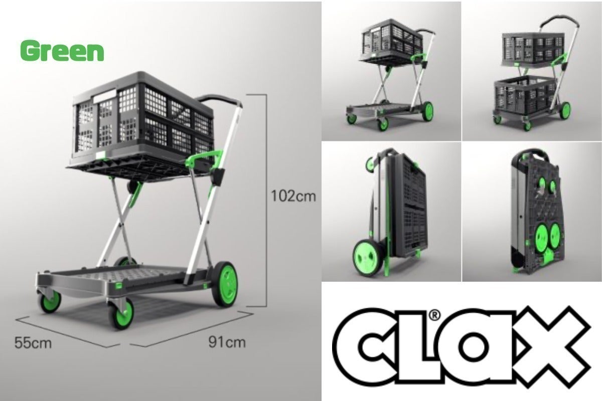 Myカート時代!積載力60kgのショッピングカート|ドイツ製 CLAX CART Myカート時代!積載力60kgのショッピングカート|ドイツ製 CLAX CART