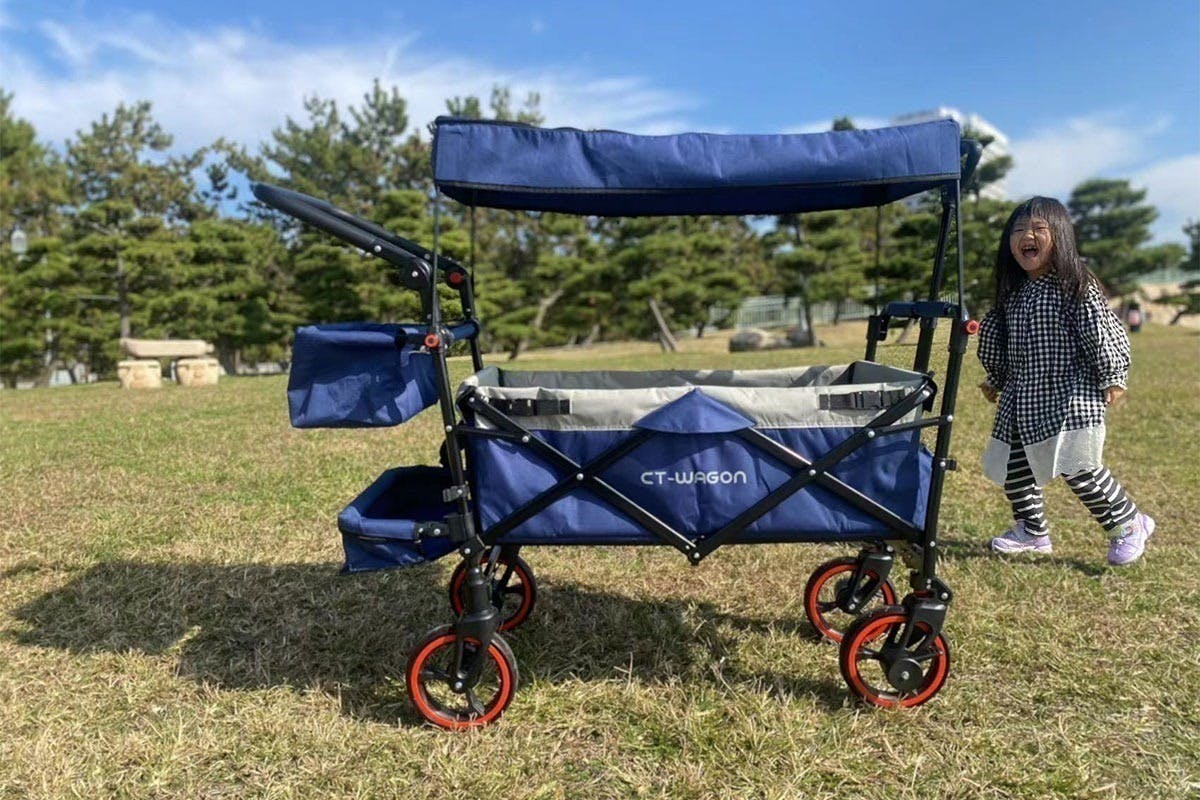 持ち運びも便利!ベビーカーにもなるキャリーワゴン CT-WAGON PLUS