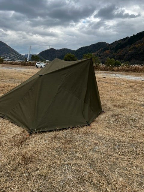 Tarp Shield』焚き火好きの為の難燃素材でできたタープシェルター