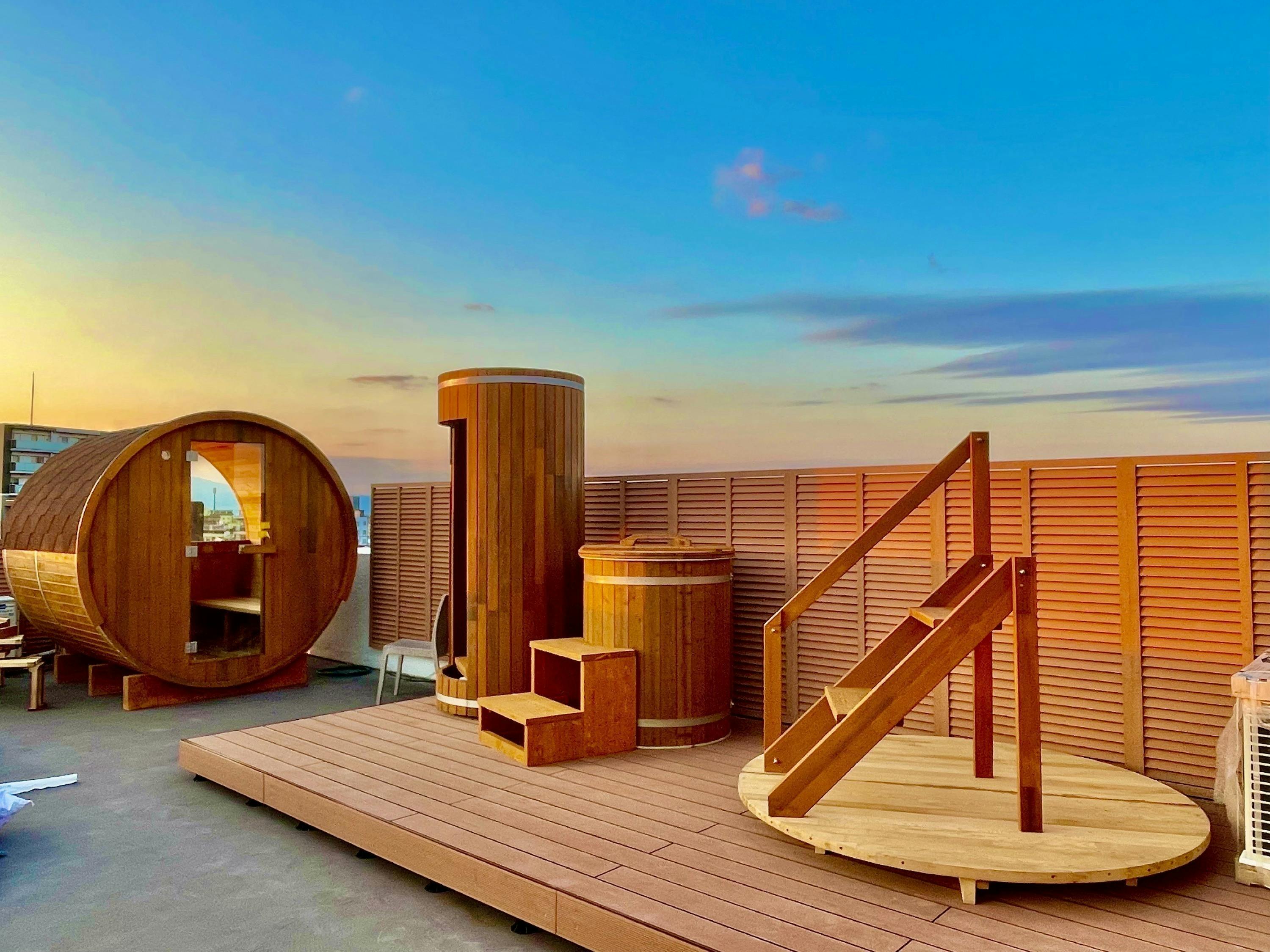 大分市初の貸切屋上サウナを記憶に残る最高の施設にしたい 熱々の笑顔が屋上に Campfire キャンプファイヤー 大分市初の貸切屋上サウナを記憶に残る最高の施設にしたい 熱々の笑顔が屋上に Campfire キャンプファイヤー