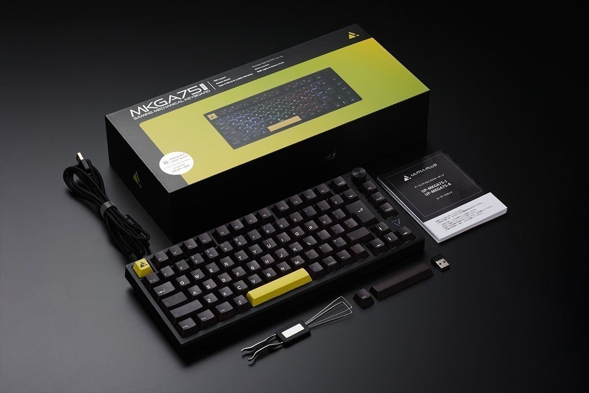 プリンストン UP-MKGA75-A 75%ゲーミングメカニカルキーボード - PC ...
