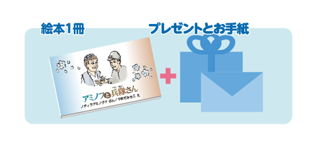 実話をもとにした絵本「アミノフと兵隊さん」を作って皆さんに届けたい