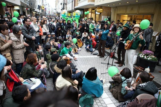 福井駅前でアイルランドの春祭り「福井パトリックスデー」を開催します