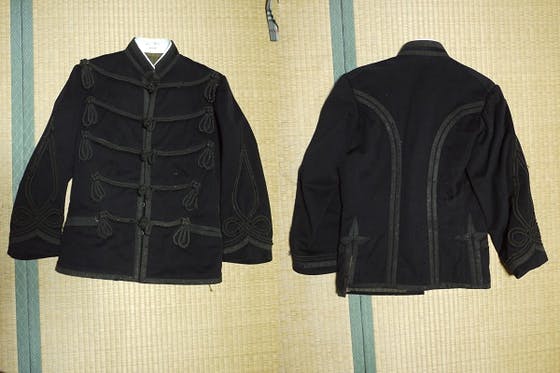 明治時代の陸軍将校服、肋骨服縫製プロジェクト