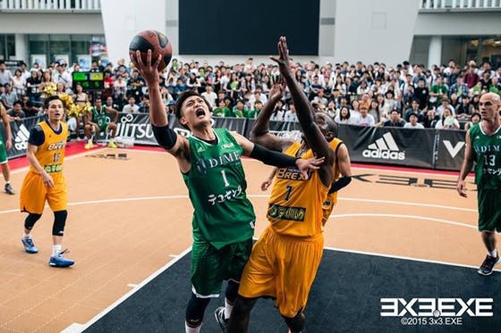 3人制バスケ「3x3」をオリンピック種目に！DIMEを通じて3x3の普及発展 ...