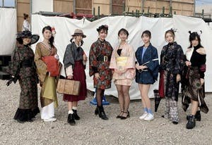 武蔵村山市の誇る伝統工芸品 村山大島紬のファッションショー